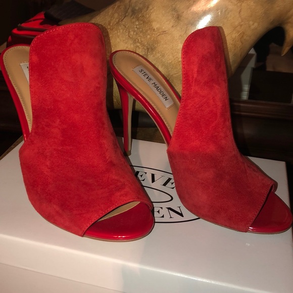 sinful red suede